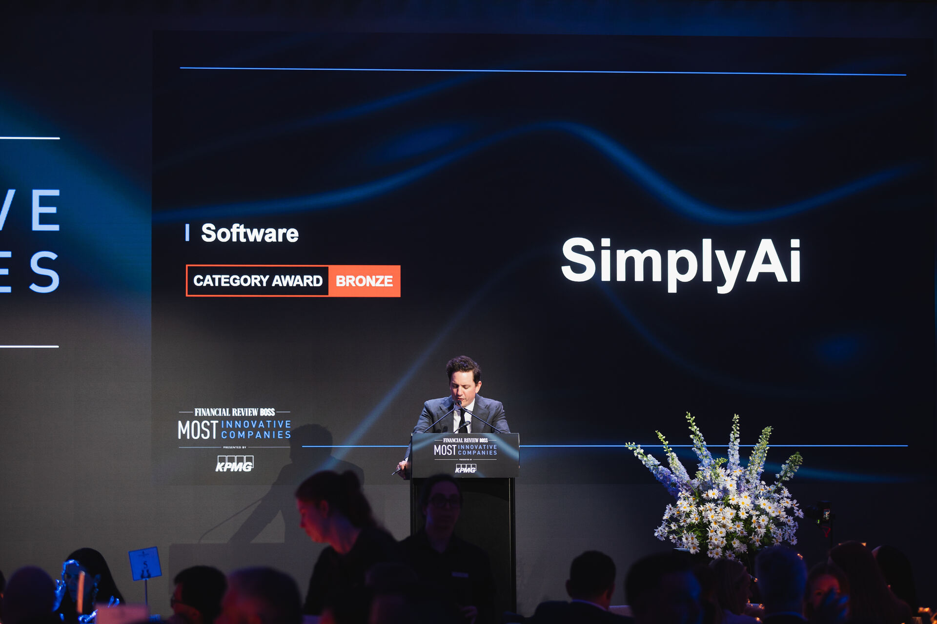 SimplyAi AI consulting Australia wins AFR Most Innovative Company award Technology Bronze 2026 Australian Financial Review